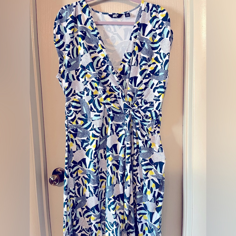Fish Print Dress